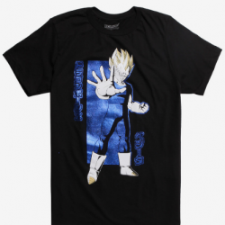 majin vegeta t shirt